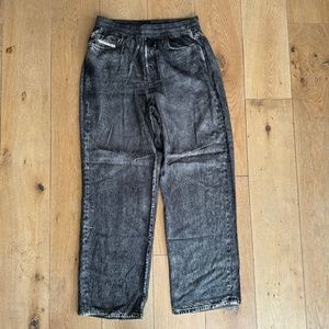 Diesel Silky "Denim" Drawstring Pants